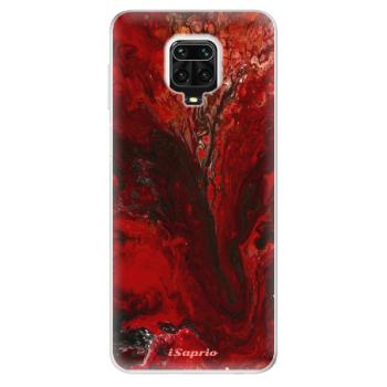 Odolné silikonové pouzdro iSaprio - RedMarble 17 - Xiaomi Redmi Note 9 Pro / Note 9S