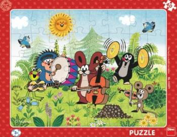 Puzzle 40 Krtek a kapela deskové