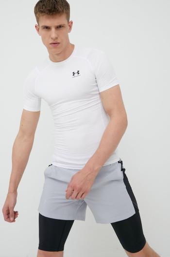 Tréninkové tričko Under Armour 1361518 bílá barva, 1361518