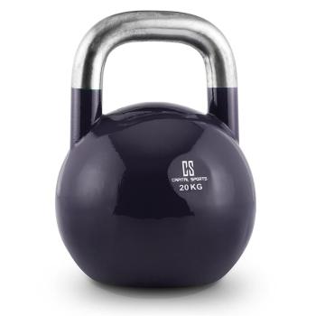 Capital Sports Compket 20, kettlebell, 20 kg, tmavomodrá