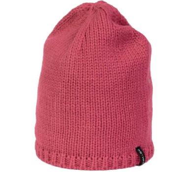 Finmark WINTER HAT Zimní pletená čepice, růžová, velikost