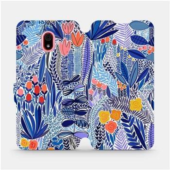 Flip pouzdro na mobil Xiaomi Redmi 8A - MP03P Modrá květena (5903516765164)