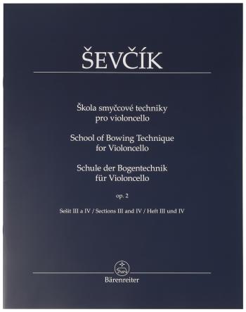 MS Škola smyčcové techniky pro violoncello op. 2, sešit III a IV - Ota