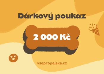 Vsepropejska Gift dárkový poukaz Typ: 2000 Kč