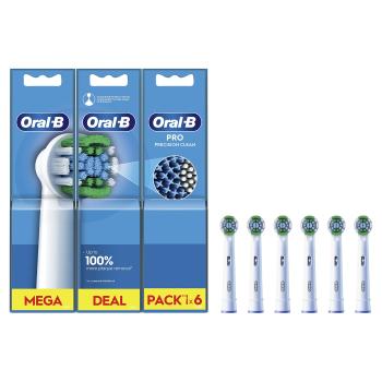 Oral B Náhradní kartáčkové hlavice Precision Clean EB20 6 ks