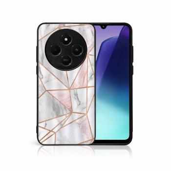 MY ART Ochranný kryt pre Xiaomi Redmi 14C / Poco C75 PINK MARBLE (143)