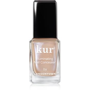 LONDONTOWN Kur Illuminating Nail Concealer rozjasňující lak na nehty odstín Bare 12 ml