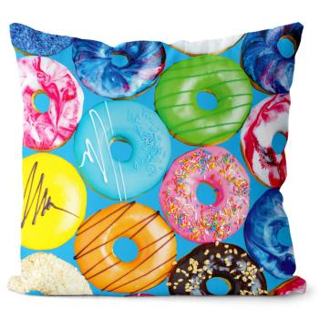 Vankúš Donuts (Veľkosť: 40 x 40 cm)