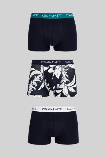 SPODNÍ PRÁDLO GANT PALM LEI PRINT TRUNK 3-PACK EVENING BLUE