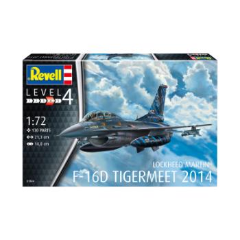 Plastic ModelKit letadlo 03844 - Lockheed Martin F-16D Tiger