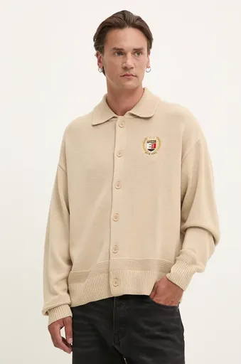 Svetr s příměsí vlny Tommy Jeans