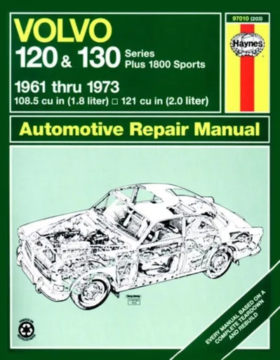 Volvo 120 & 130 Series (and P1800) (61 - 73) Haynes Repair Manual - Haynes Publishing