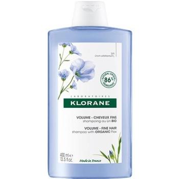 KLORANE Šampón s BIO ľanom – Volume 400 ml (3282770147308)