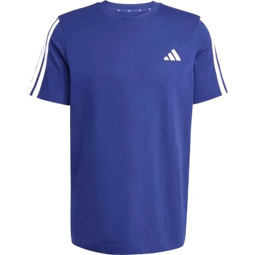 adidas 3-STRIPES SJ TEE Pánské triko, tmavě modrá, velikost XXL