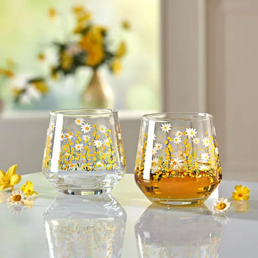 2 sklenice Sedmikrásky