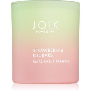 JOIK Home & Spa Strawberry & Rhubarb vonná svíčka 150 g