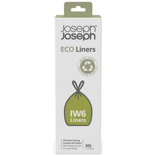 Sáčky do odpadkového koše TOTEM MAX IW6 ECO LINERS 30134 30 l, 20 ks, extra pevné, Joseph Joseph