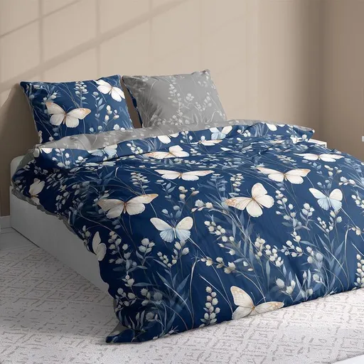 Bavlněné ložní povlečení NOČNÍ MOTÝLI