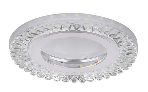 Stříbrné LED stropní svítidlo 6500K SSP-28