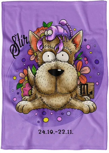 Deka Psí znamení – štír (Podšití beránkem: NE)