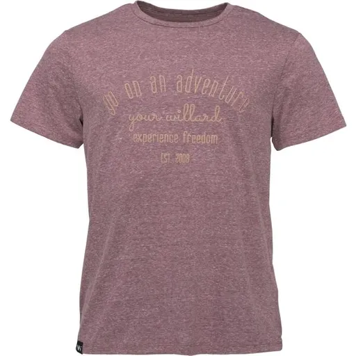 Willard SVENN Pánské tričko, vínová, velikost XXL
