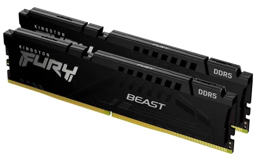 KINGSTON DIMM DDR5 32GB (Kit of 2) 6000MT/s CL30 ECC FURY Beast EXPO Černá
