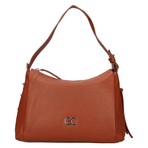 Dámská kožená kabelka Gianní Conti Vivien - koňak