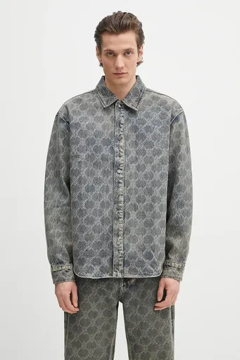 Bavlněná košile Daily Paper Shield Laser Denim Shirt