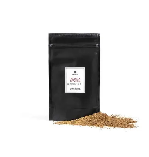 MOYA Hojicha Powder Organic Green Tea 100 g