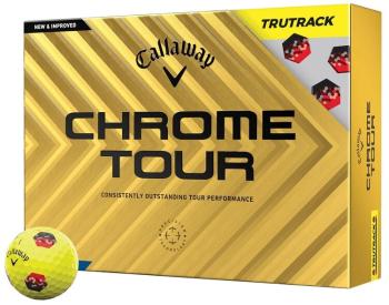 Callaway  Chrome Tour Yellow TruTrack Golfové míčky