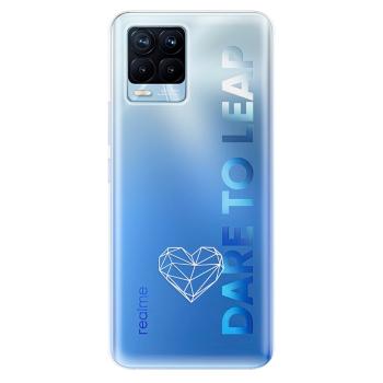 Odolné silikonové pouzdro iSaprio - čiré - Digital Love - Realme 8 / 8 Pro