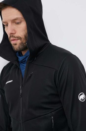 Outdoorová bunda Mammut Ultimate VII SO černá barva, gore-tex