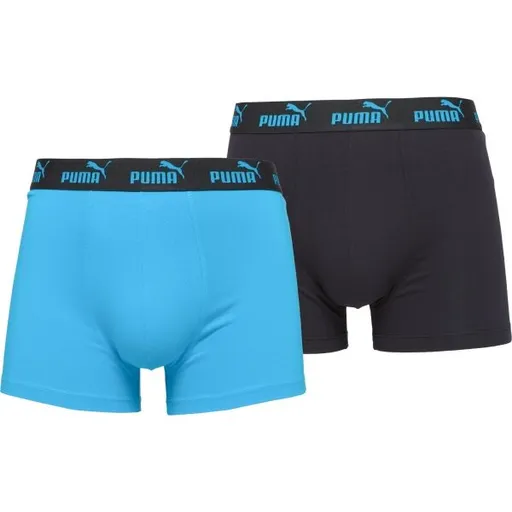 Puma ELEMENTS MEN BASIC BOXERS 2P Pánské boxerky, černá, velikost