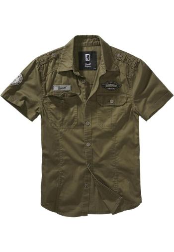 Brandit Luis Vintage Shirt Short Sleeve olive - XXL