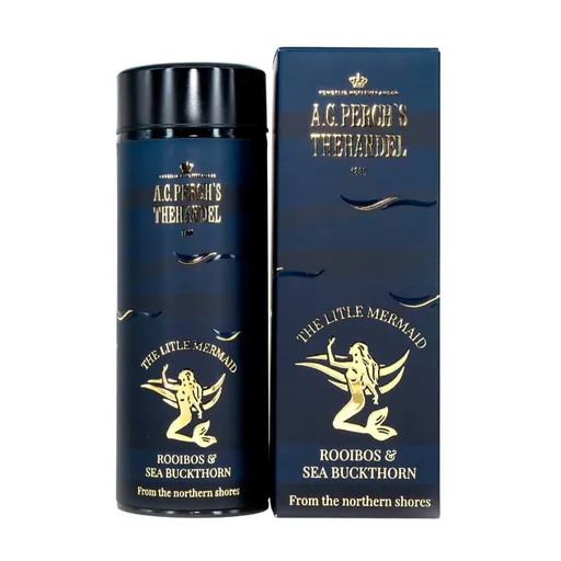 Rooibos čaj ICONICS THE LITTLE MERMAID 80 g, plechovka, A.C. Perch's Thehandel