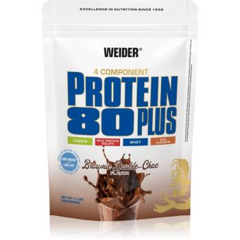 Weider Protein 80 Plus syrovátkový protein s aminokyselinami příchuť Double Choco 500 g