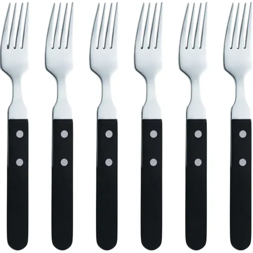 Amefa 6dílná sada steakových vidliček Pizza