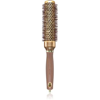 Olivia Garden Expert Blowout Speed Gold&Brown kulatý kartáč na vlasy 35mm 1 ks
