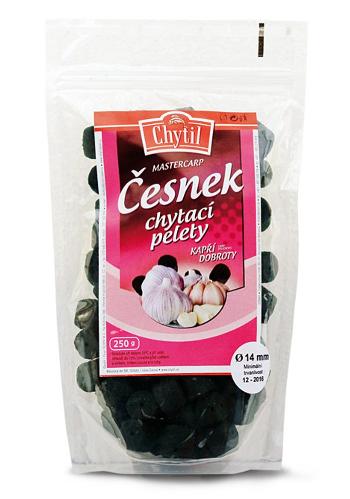 Chytil Chytací pelety s dírou 250 g - Česnek 20mm