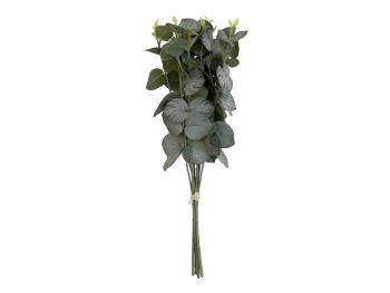 Dekorace umělá zelená květina Eucalyptus bouquet - 35 cm 39067300