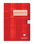 Školní sešit Clairefontaine Metric A5 "564" linkovaný, 60 listů CZ/SK, červený