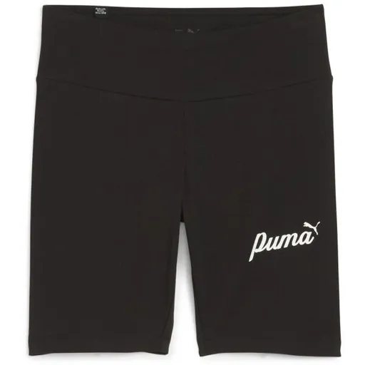 Puma ESSENTIALS+ BLOSSOM 7 SCRIPT SHORT Dámské kraťasy, černá, velikost