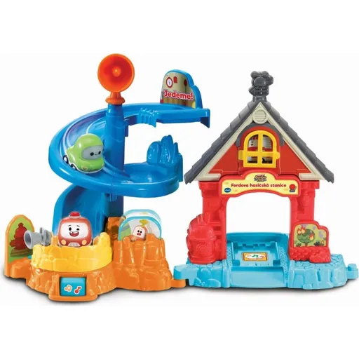 Tut Tut Autíčko Otík Ferdova hasičská stanice CZ