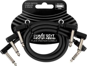 Ernie Ball Flex 3 Pack 30,48 cm Lomený - Lomený Patch kabel