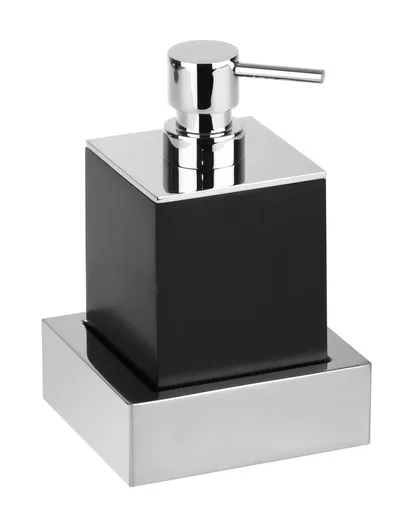 SAPHO X-STEEL dávkovač mýdla na postavení 200ml, černá mat XS104B