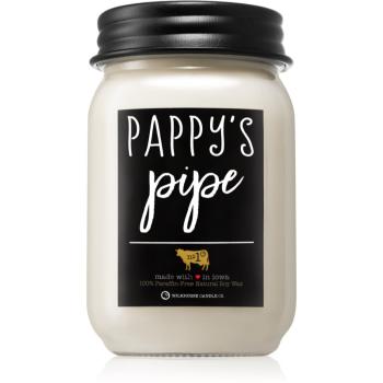 Milkhouse Candle Co. Farmhouse Pappy's Pipe vonná svíčka Mason Jar 368 g