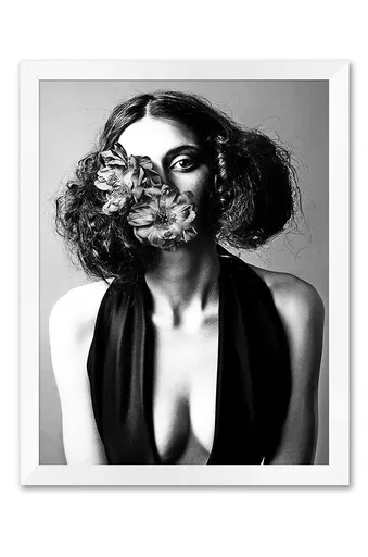 Reprodukce na plátně v rámu