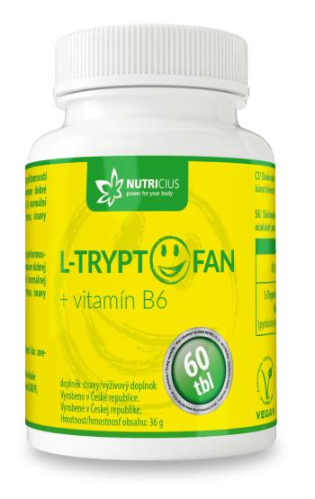 NUTRICIUS L-Tryptofan+ vitamín B6 60 tablet