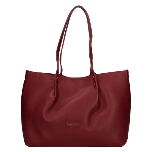 Dámská kabelka David Jones Driha - tmavě červená