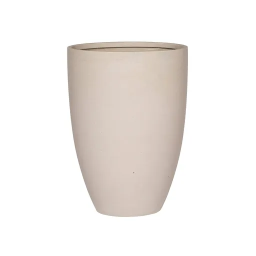 Květináč Ben, barva přírodní bílá, více velikostí - PotteryPots Velikost: L - v. 55 cm, ⌀ 40 cm